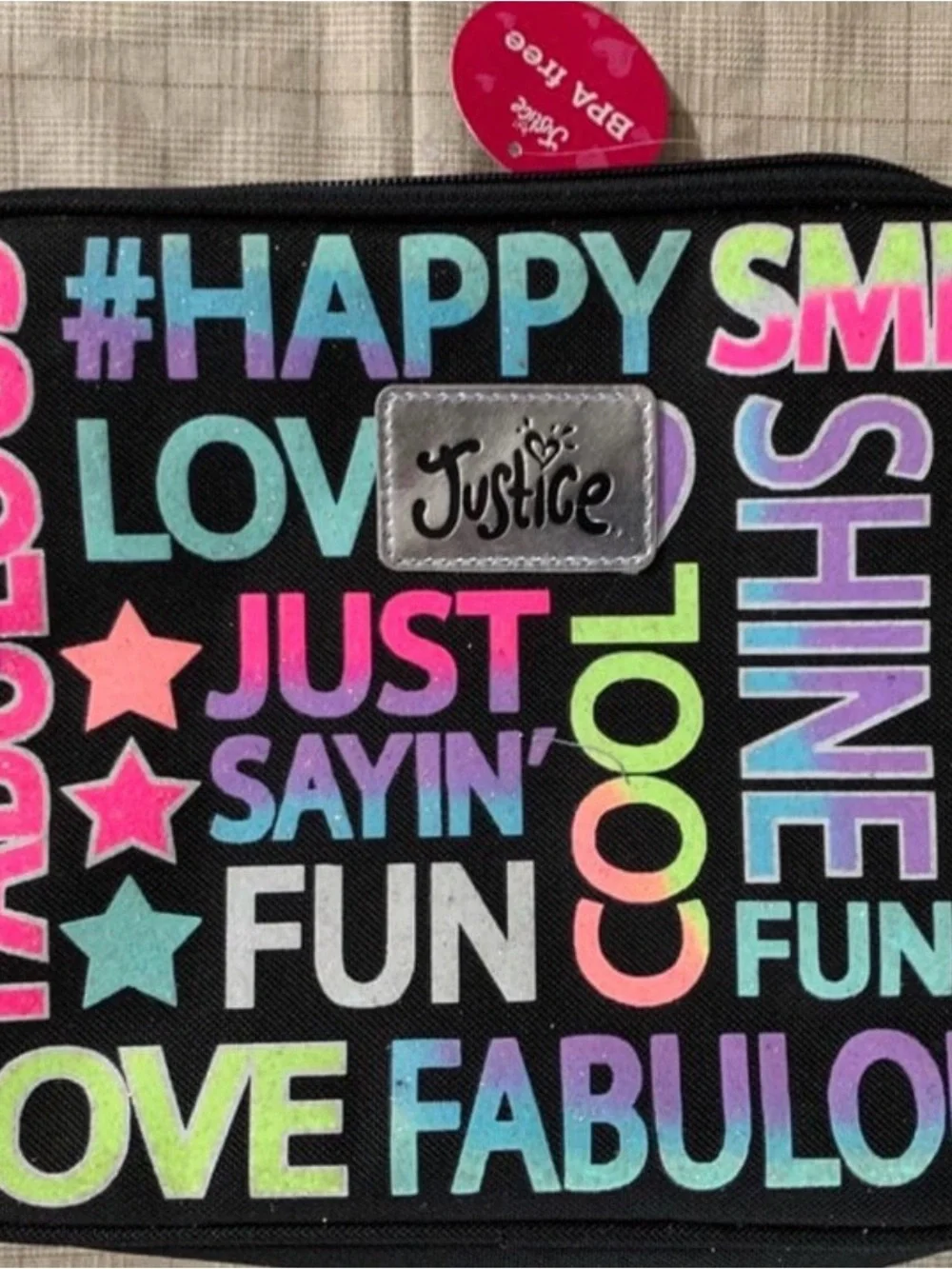 Justice matching backpack